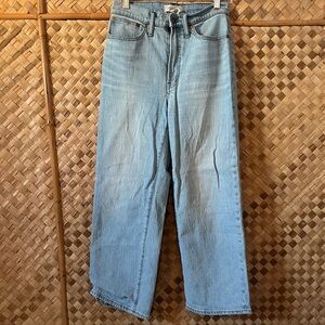 Madewell Wide Leg Jeans